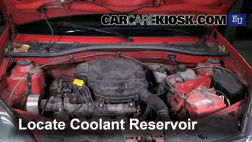 2009 Dacia Sandero LLMPI 1.4L 4 Cyl. Coolant (Antifreeze)